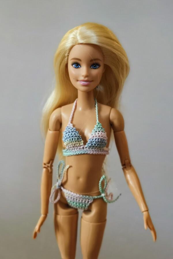 Kirjud bikiinid Barbie nukule - Image 8
