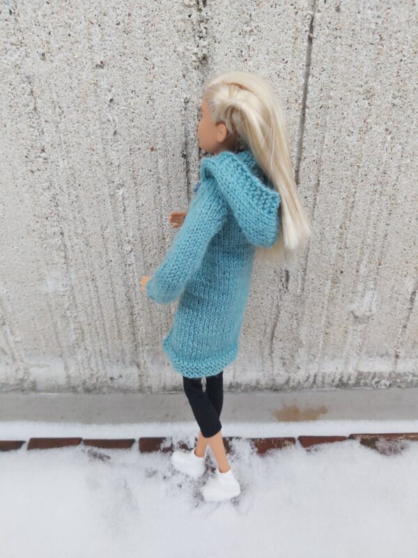 Kapuutsiga kampsun Barbie nukule - Image 2