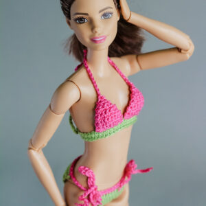 Kahevärvilised bikiinid Barbie nukule