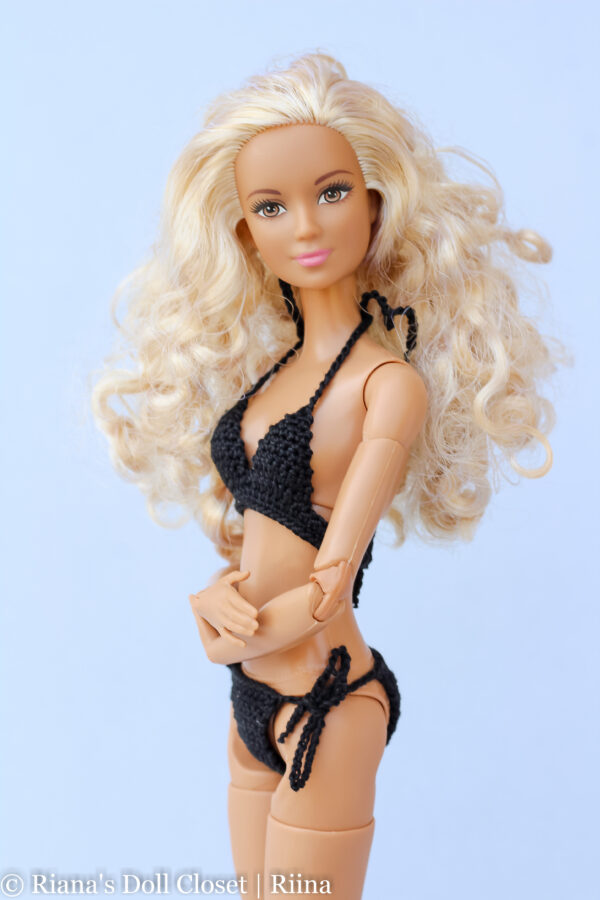 Bikiinid Barbie nukule (paeltega püksikutega) - Image 5