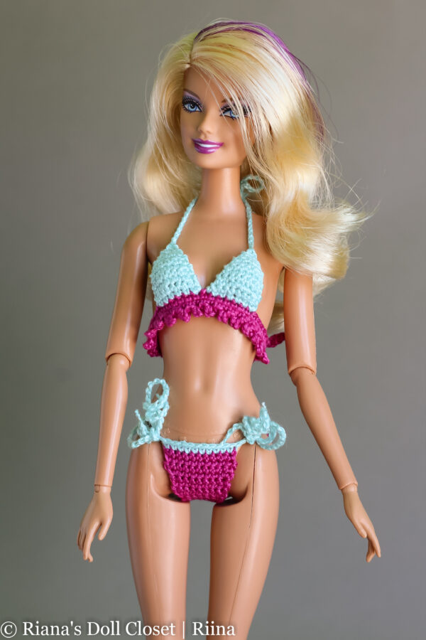 Kahevärvilised bikiinid Barbie nukule - Image 6