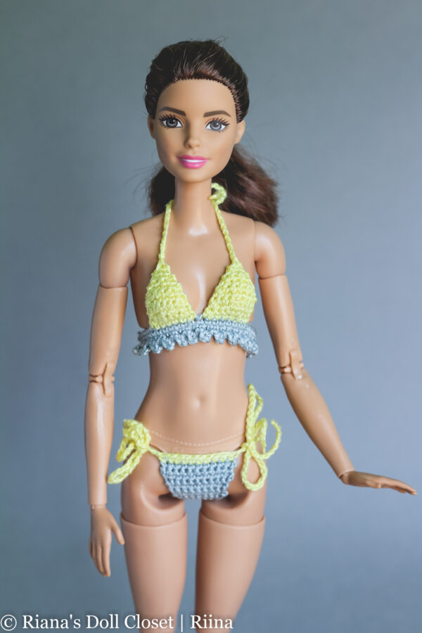 Kahevärvilised bikiinid Barbie nukule - Image 8