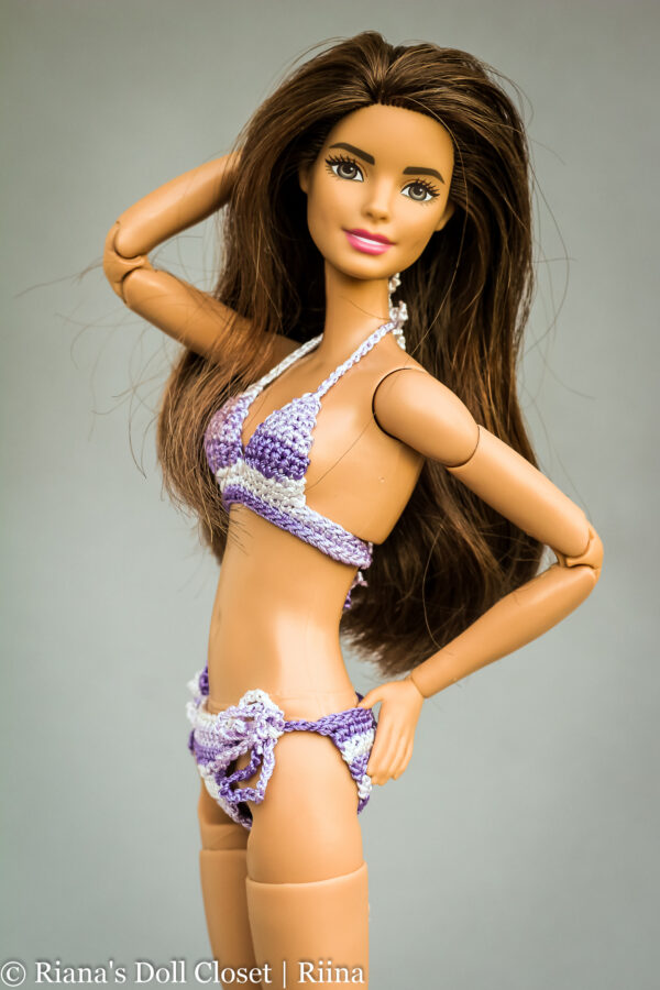 Kirjud bikiinid Barbie nukule - Image 4