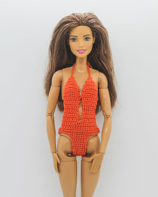 Lõhikuga trikoo Barbie nukule - Image 3