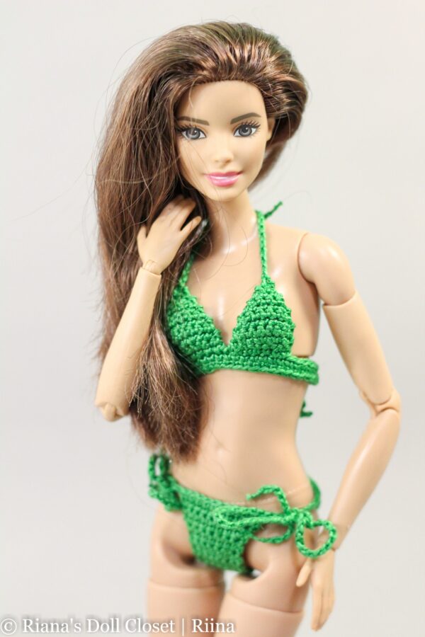 Bikiinid Barbie nukule (paeltega püksikutega) - Image 4
