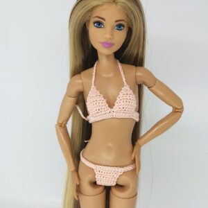 Bikiinid Barbie nukule (paelteta püksikutega)
