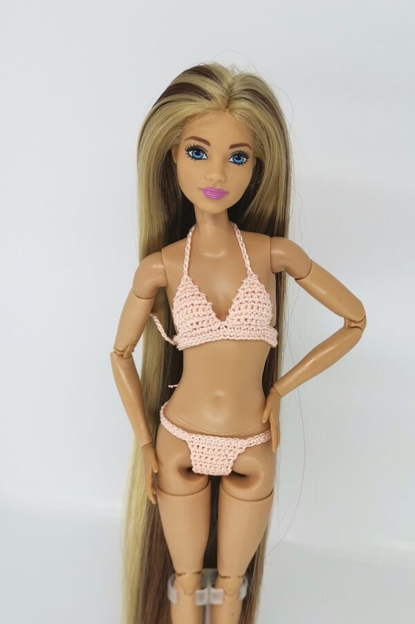 Bikiinid Barbie nukule (paelteta püksikutega)
