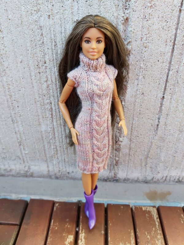 Kootud kleit Barbie nukule - Image 4