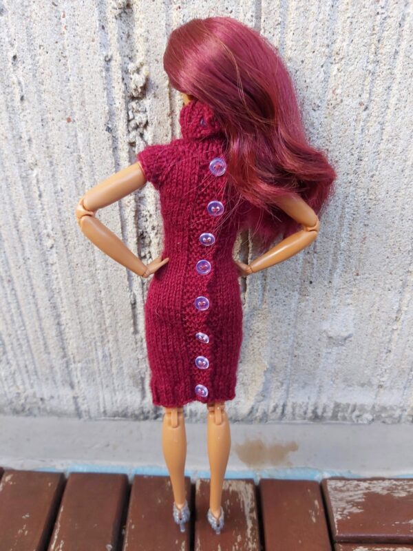 Kootud kleit Barbie nukule - Image 5