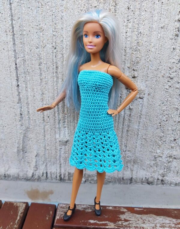Kleit Barbie nukule