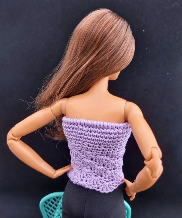 Teokarbi mustriga topp Barbie nukule - Image 8