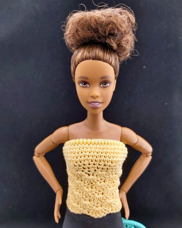 Teokarbi mustriga topp Barbie nukule - Image 7
