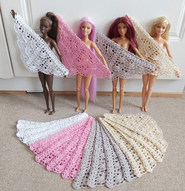 Õlasall Barbie nukule - Image 7