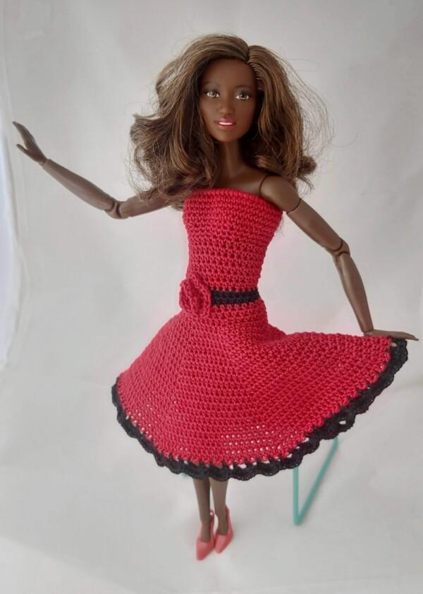 Ladina stiilis kleit Barbie nukule - Image 5