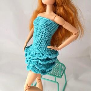 Satsidega kleit Barbie nukule