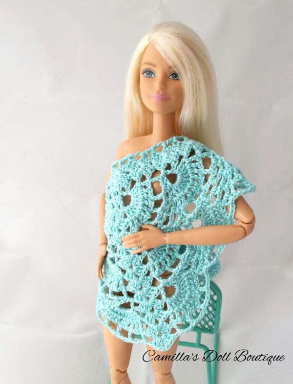 Õlasall Barbie nukule - Image 9