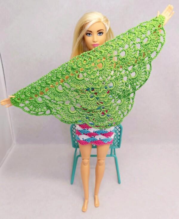 Õlasall Barbie nukule - Image 5