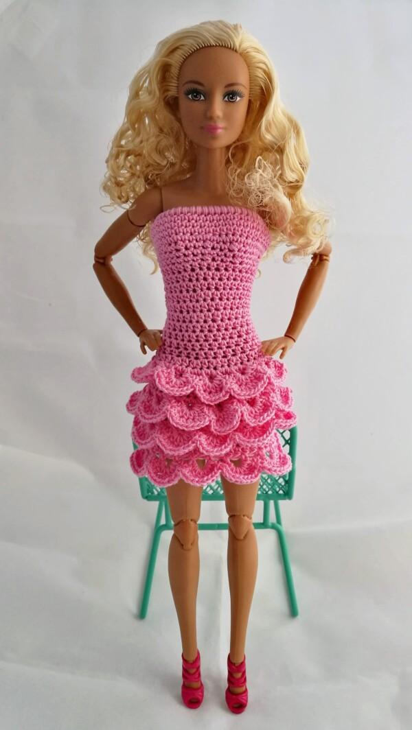 Satsidega kleit Barbie nukule - Image 4