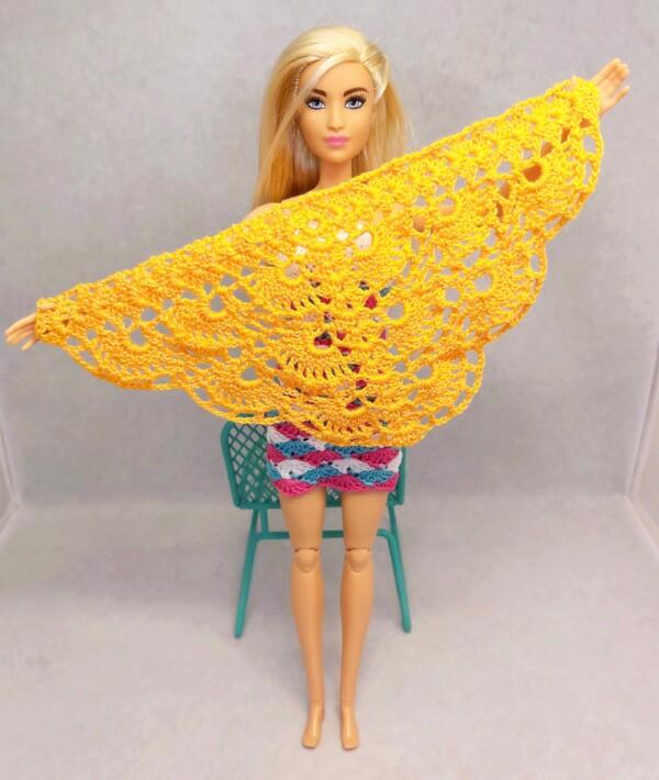 Õlasall Barbie nukule - Image 2