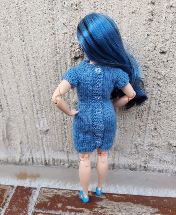 Kootud kleit kurvikale Barbie nukule - Image 3