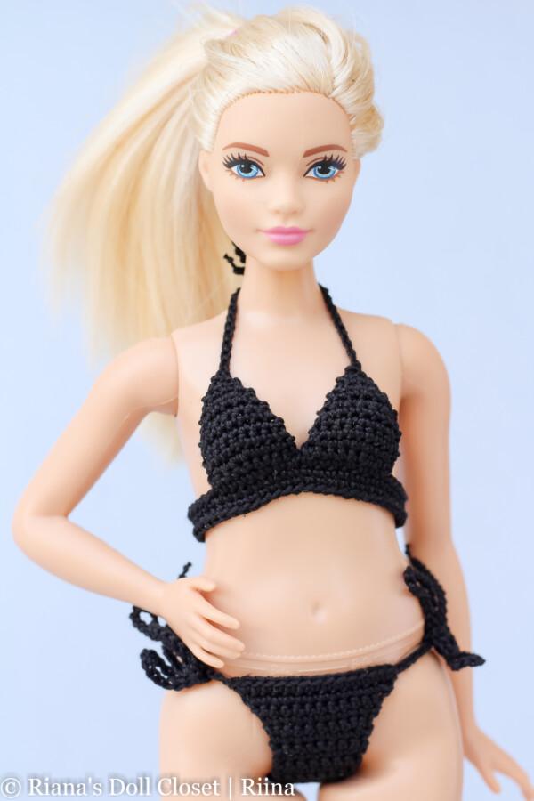 Bikiinid kurvikale Barbie nukule (paeltega püksikutega) - Image 3