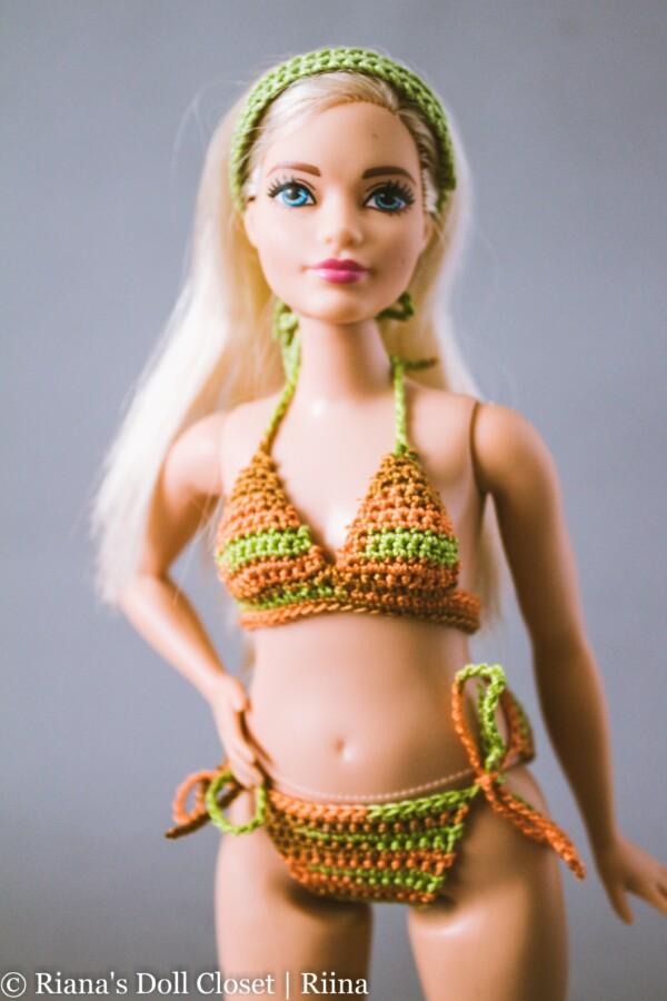Bikiinid kurvikale Barbie nukule (paeltega püksikutega) - Image 6
