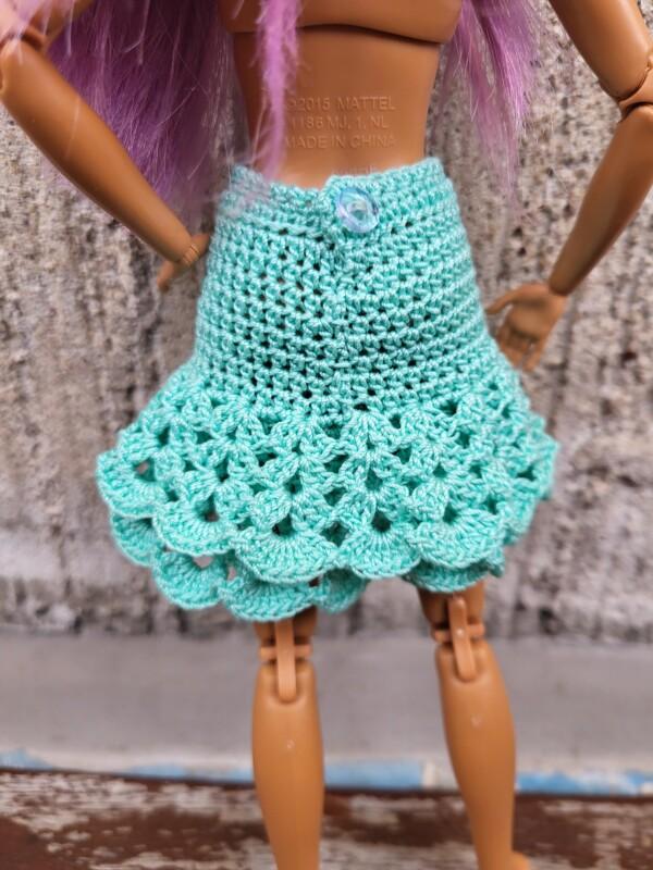 Puuvillane seelik Barbie nukule - Image 3
